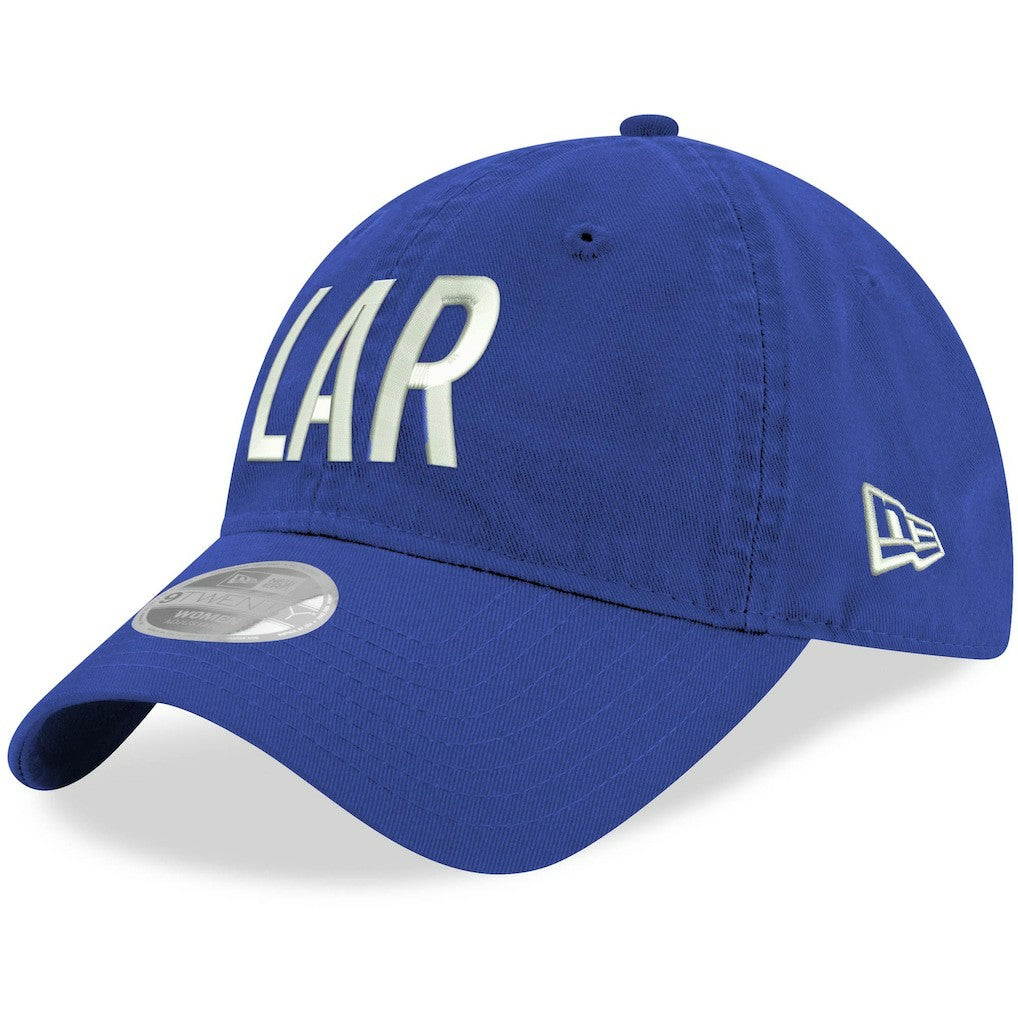 Los Angeles Rams New Era Women's Hometown 9TWENTY Adjustable Hat - Royal sale
