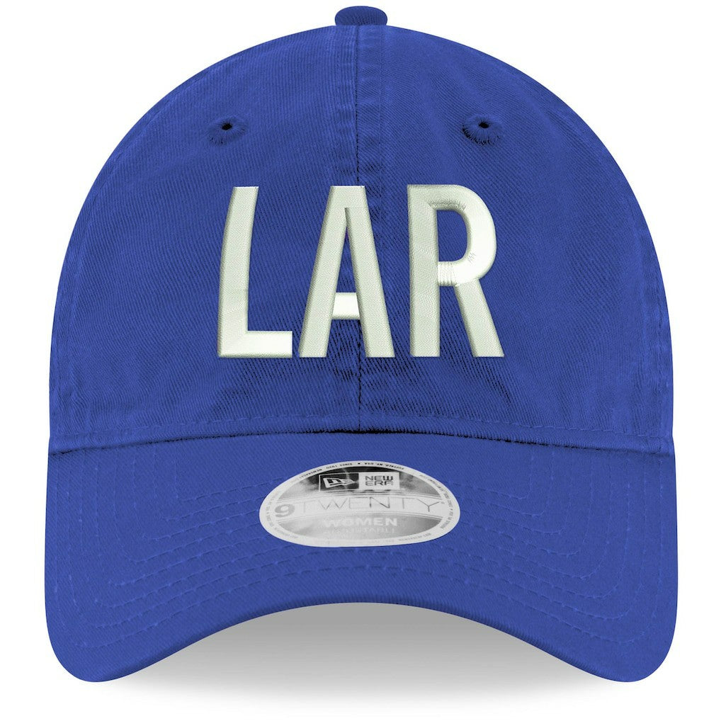 Los Angeles Rams New Era Women's Hometown 9TWENTY Adjustable Hat - Royal sale