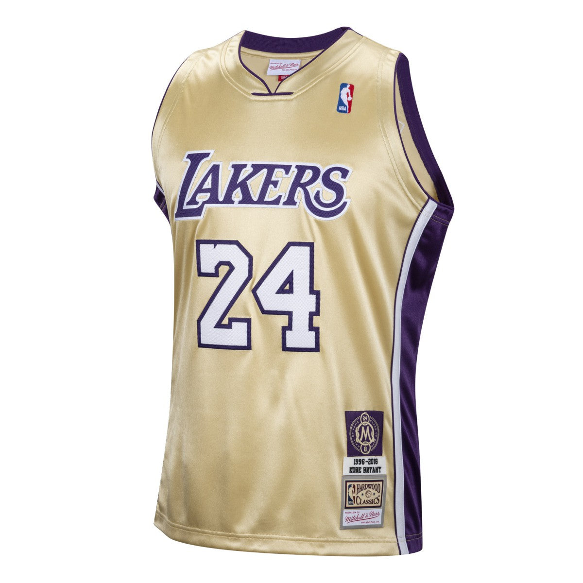 Kobe Bryant Los Angeles Lakers Hall of Fame Class of 2020 #24 Authentic Hardwood Classics Jersey - Gold | Mitchell & Ness shop
