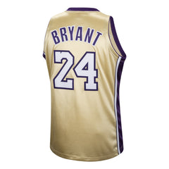 Kobe Bryant Los Angeles Lakers Hall of Fame Class of 2020 #24 Authentic Hardwood Classics Jersey - Gold | Mitchell & Ness shop