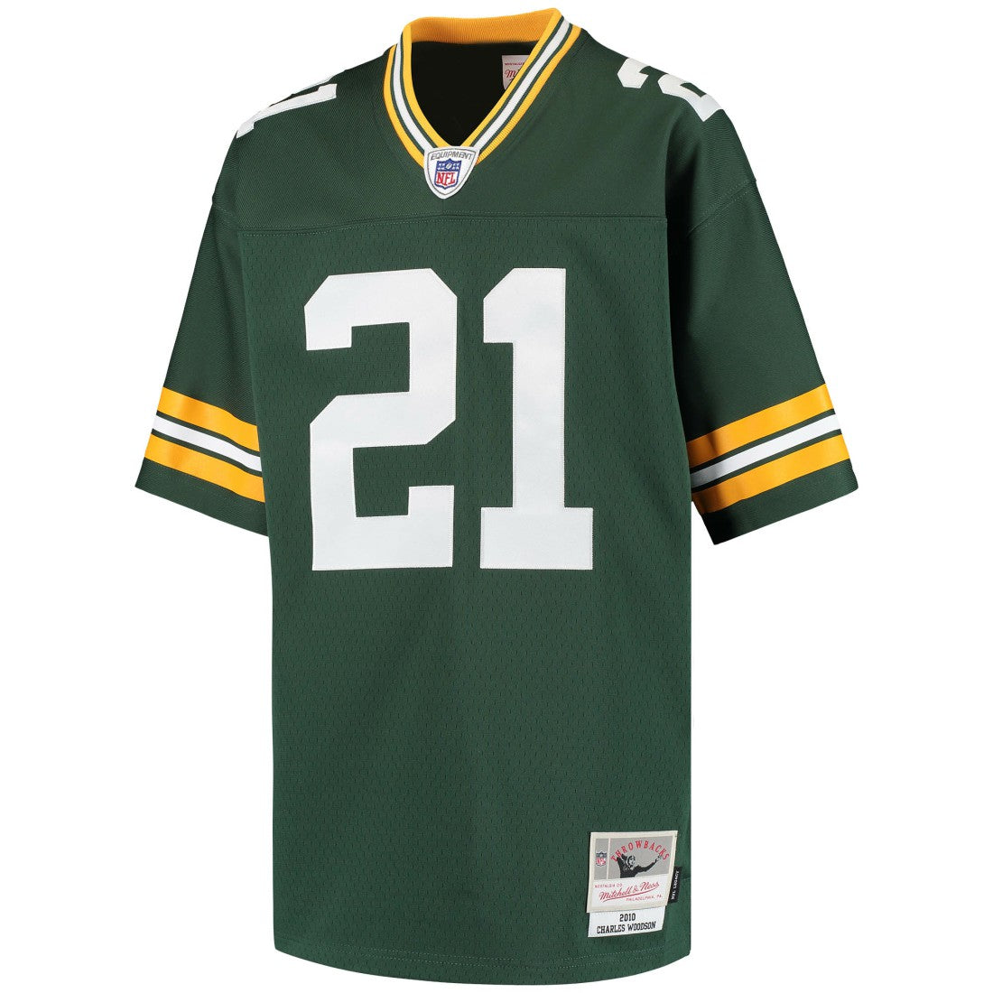 Charles Woodson Green Bay Packers Youth Retired Player Legacy Jersey - Green outlet