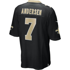 Morten Andersen New Orleans Saints Game Retired Player Jersey - Black | Nike for sale