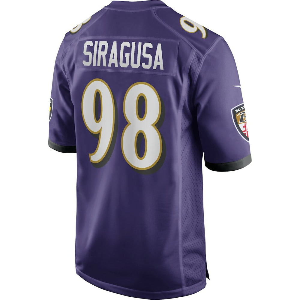 Tony Siragusa Baltimore Ravens Game Retired Player Jersey - Purple | Nike online