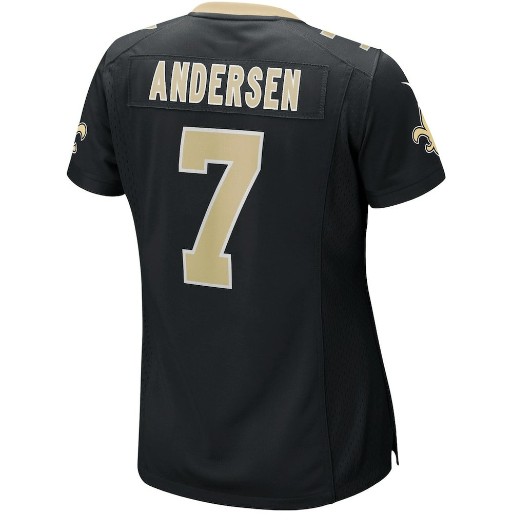 Morten Andersen New Orleans Saints Women's Game Retired Player Jersey - Black | Nike outlet