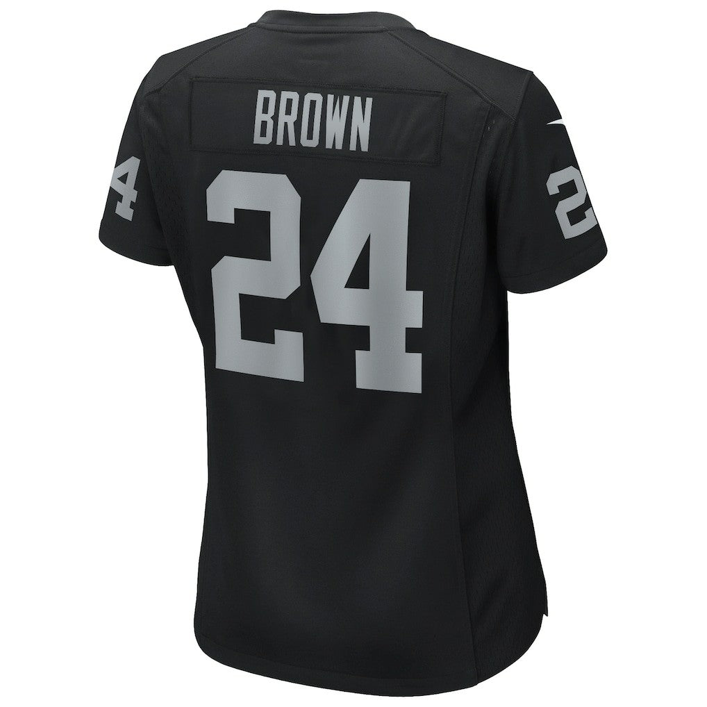 Willie Brown Las Vegas Raiders Women's Game Retired Player Jersey - Black | Nike online