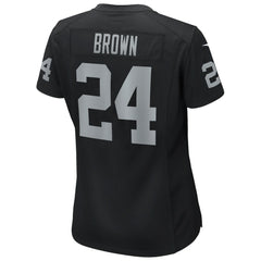 Willie Brown Las Vegas Raiders Women's Game Retired Player Jersey - Black | Nike online
