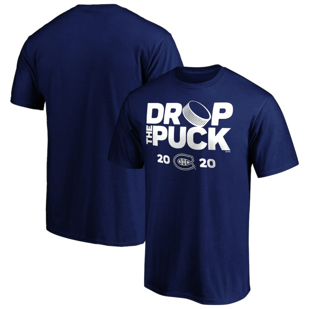 Montreal Canadiens Drop the Puck T-Shirt Royal