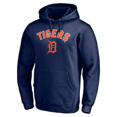Detroit Tigers Personalized Winning Streak Name & Number Pullover Hoodie - Navy