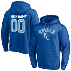 Kansas City Royals Personalized Winning Streak Name & Number Pullover Hoodie - Royal