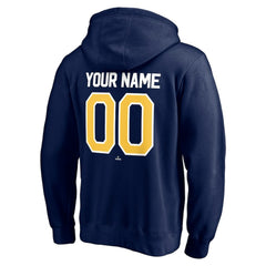 Milwaukee Brewers Personalized Winning Streak Name & Number Pullover Hoodie - Navy