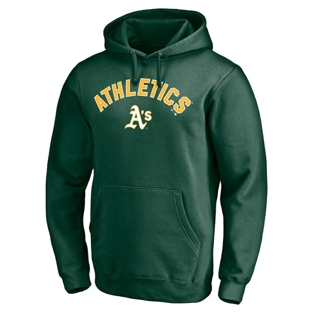 Athletics Personalized Winning Streak Name & Number Pullover Hoodie - Green