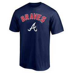 Atlanta Braves Personalized Team Winning Streak Name & Number T-Shirt - Navy
