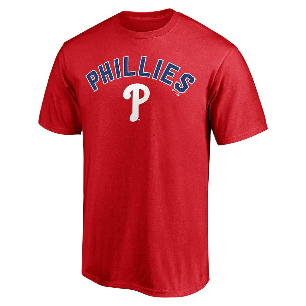 Philadelphia Phillies Personalized Team Winning Streak Name & Number T-Shirt - Red