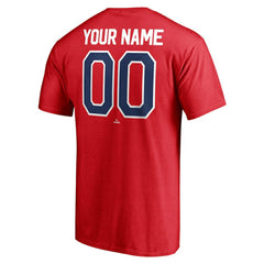 Philadelphia Phillies Personalized Team Winning Streak Name & Number T-Shirt - Red