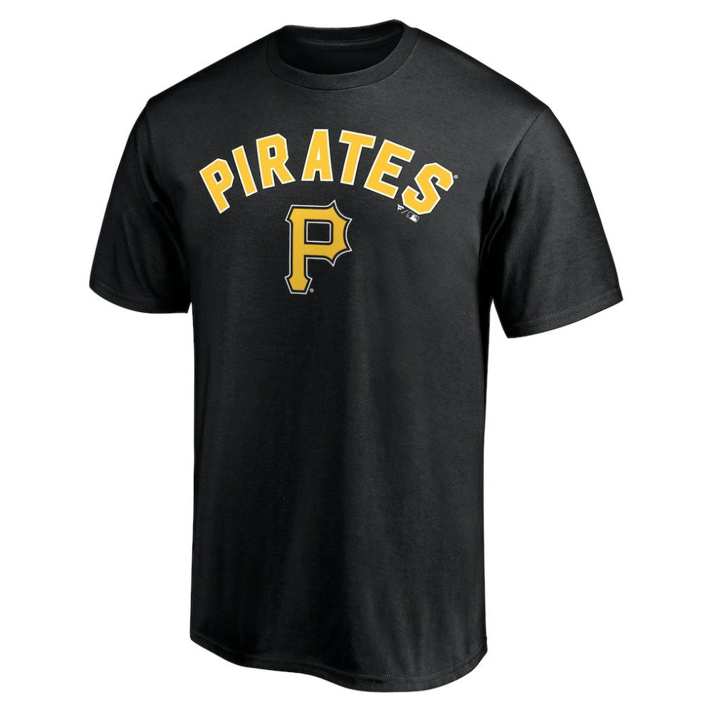 Pittsburgh Pirates Personalized Team Winning Streak Name & Number T-Shirt - Black