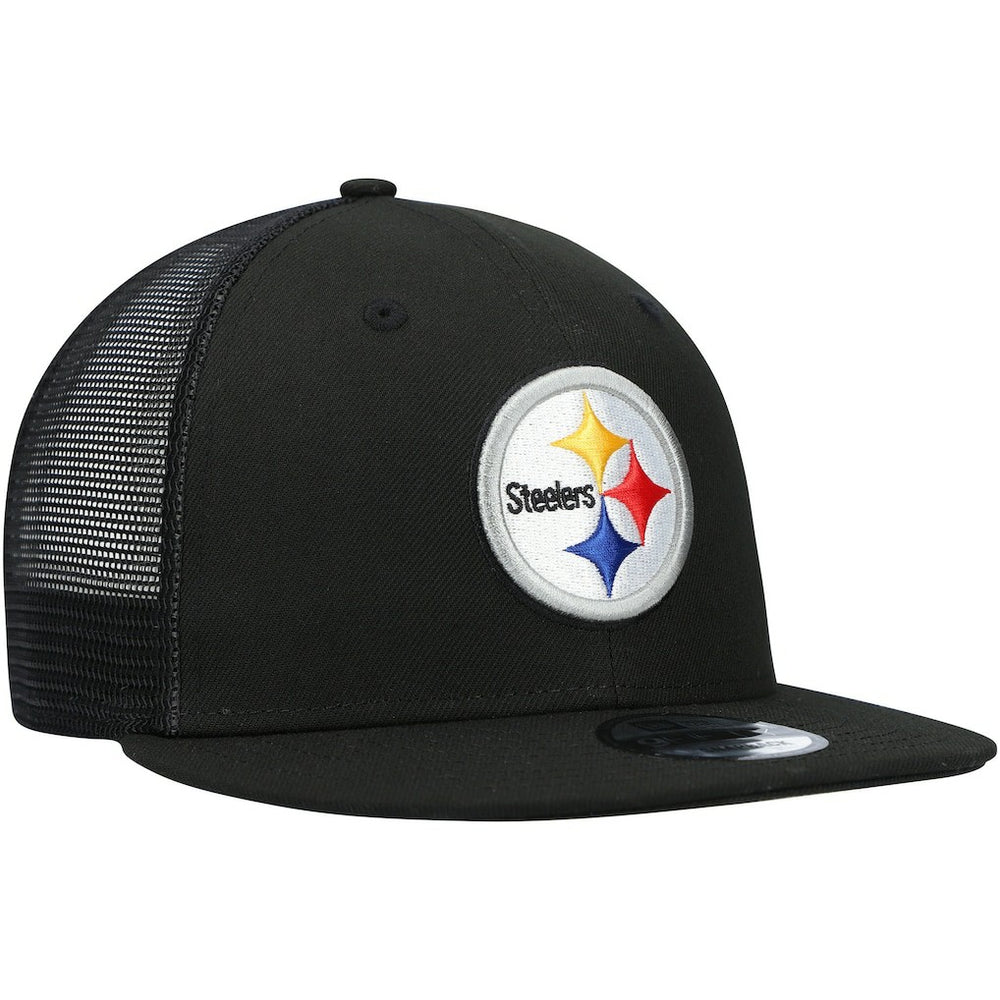 Pittsburgh Steelers New Era Shade Trucker 9FIFTY Snapback Hat - Black outlet