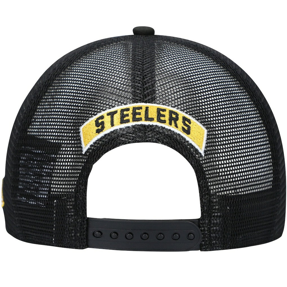 Pittsburgh Steelers New Era Shade Trucker 9FIFTY Snapback Hat - Black outlet