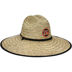 Cincinnati Bengals New Era NFL Training Camp Straw Lifeguard Hat - Natural on sale