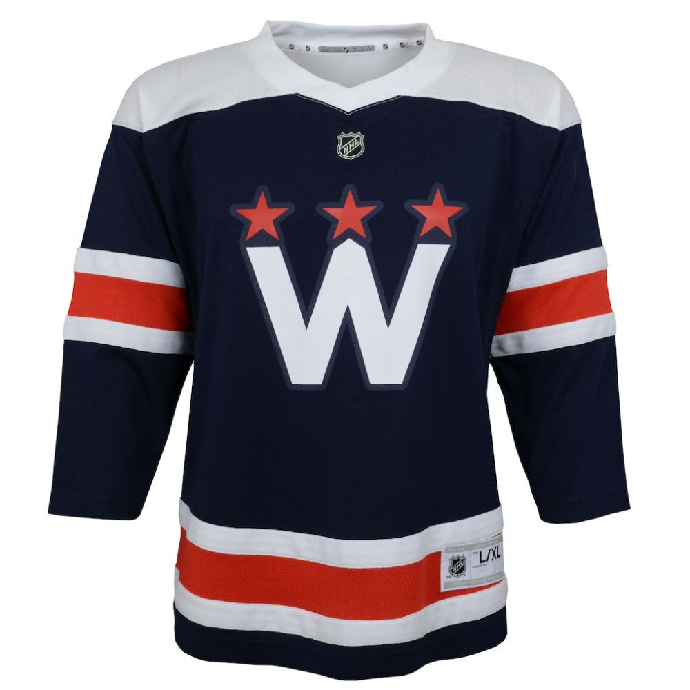 Washington Capitals Youth 2020/21 Alternate Replica Jersey Navy