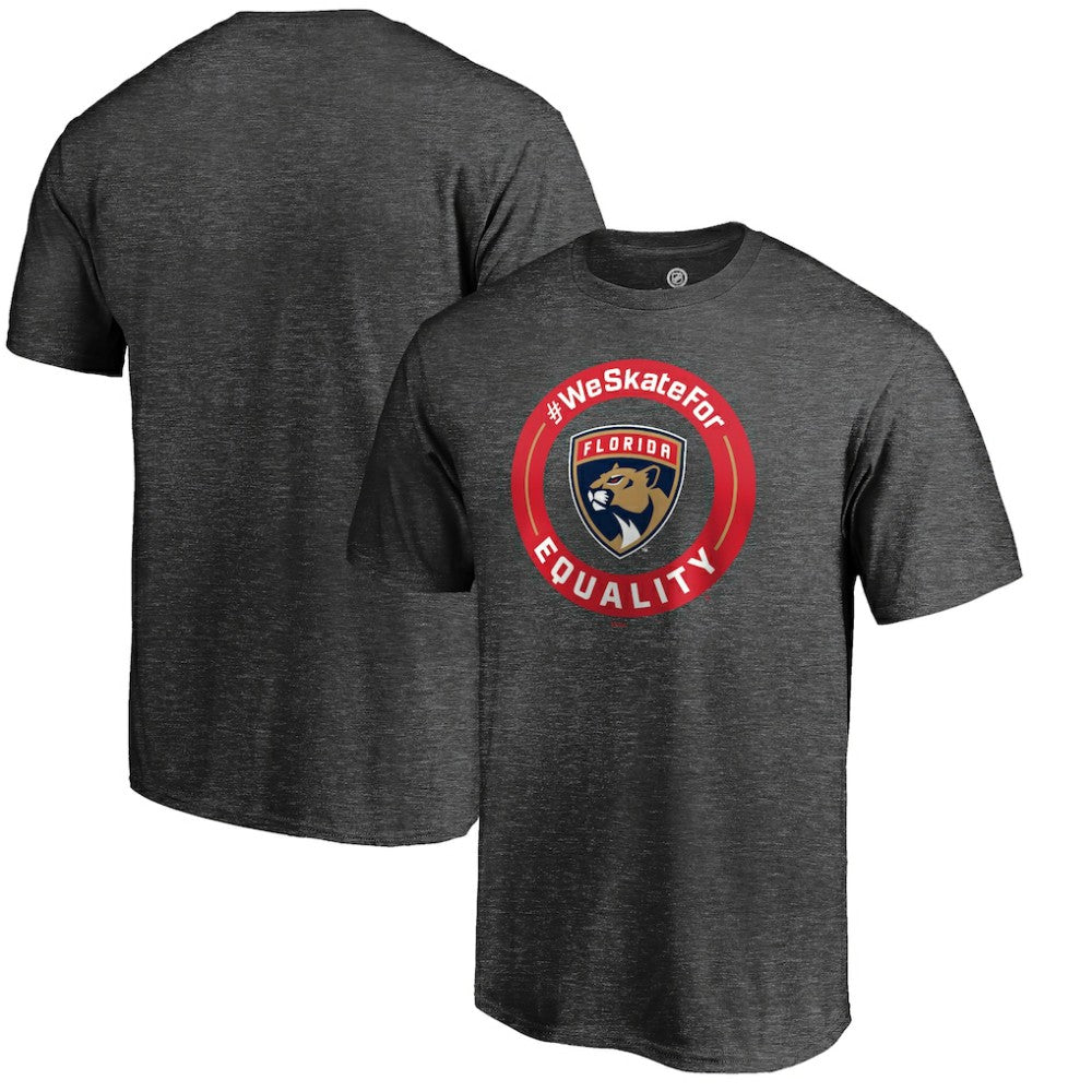 Florida Panthers #WeSkateFor T-Shirt Heather Gray