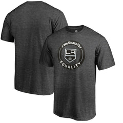 Los Angeles Kings #WeSkateFor T-Shirt Heather Gray