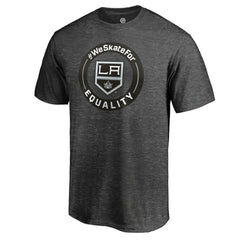Los Angeles Kings #WeSkateFor T-Shirt Heather Gray
