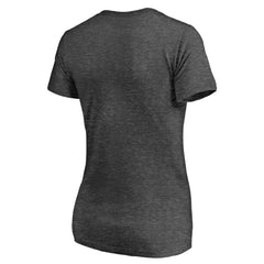 New York Islanders Women's #WeSkateFor V-Neck T-Shirt Heather Gray