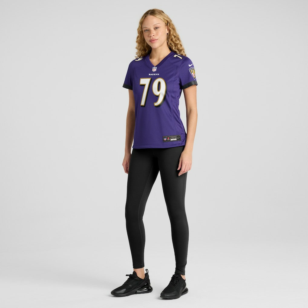 Ronnie Stanley Baltimore Ravens Women's Game Jersey - Purple | Nike on sale