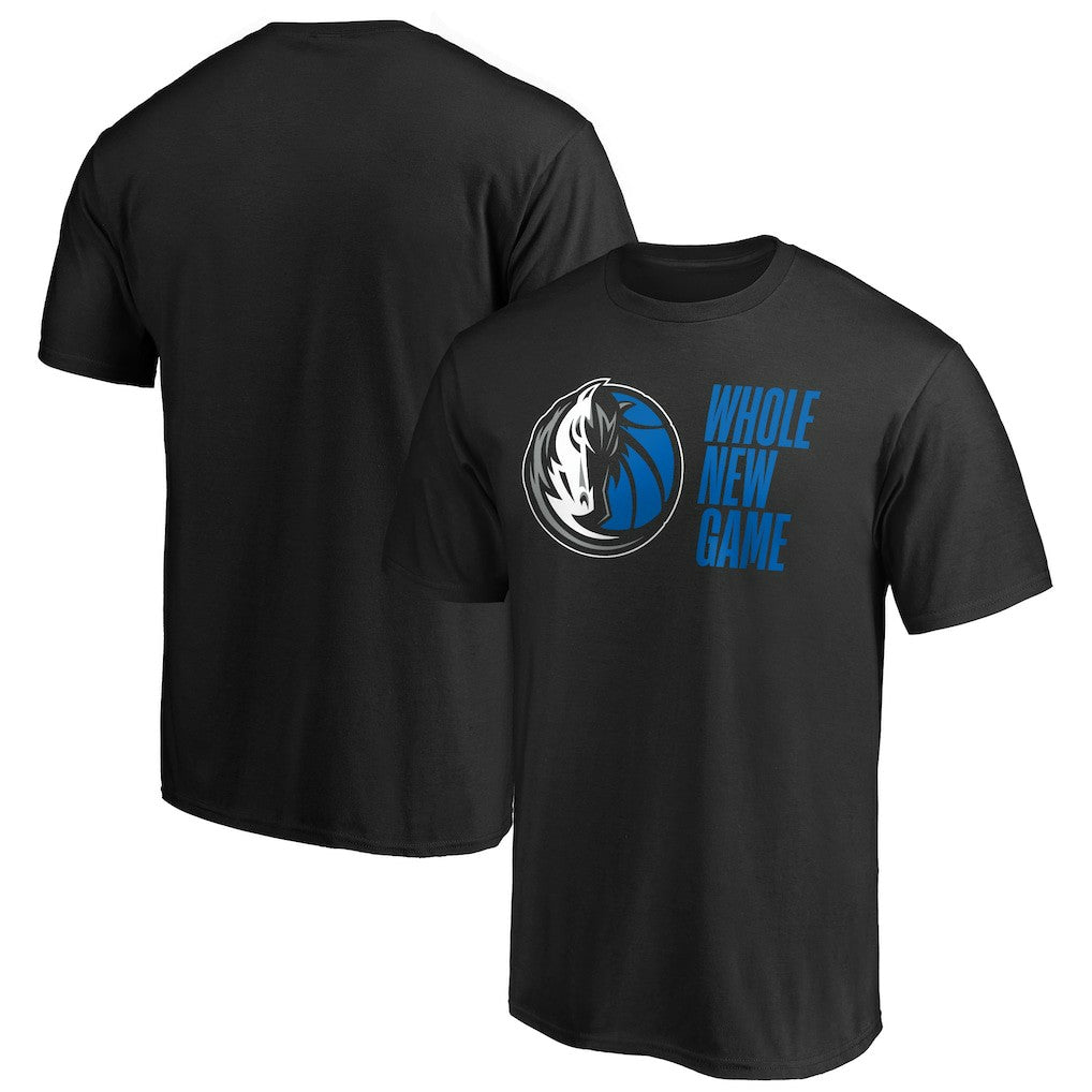Dallas Mavericks Whole New Game Team T-Shirt sale - Black discount