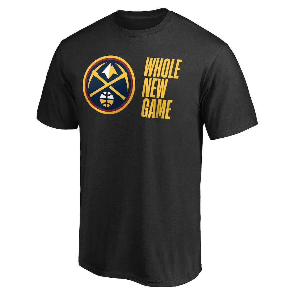 Denver Nuggets Whole New Game Team T-Shirt sale - Black cheap