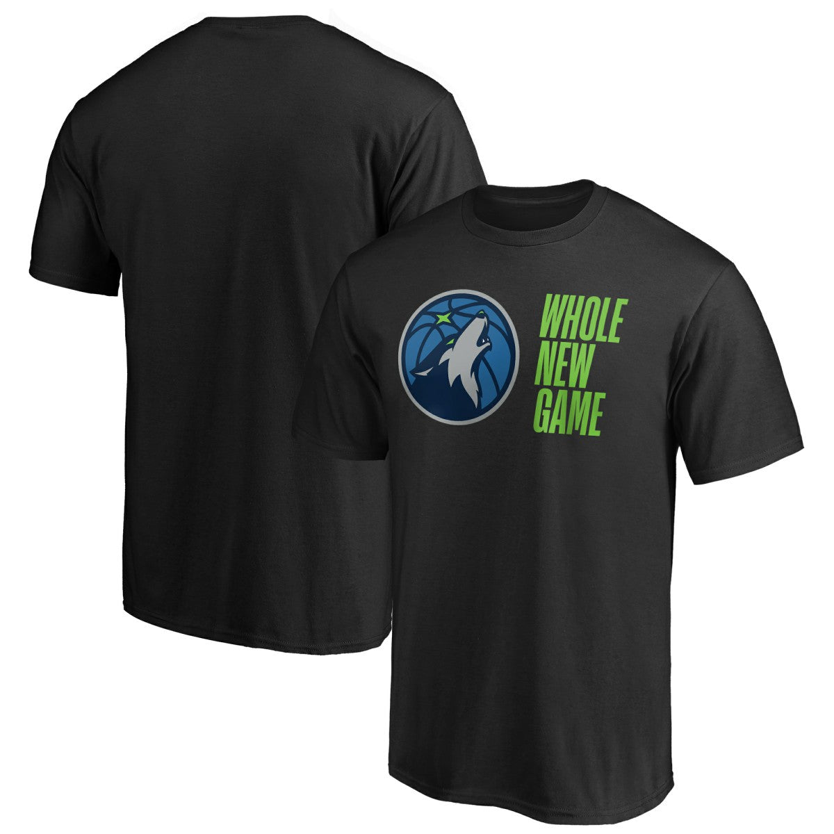 Minnesota Timberwolves Whole New Game Team T-Shirt - Black sale