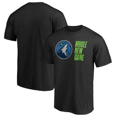 Minnesota Timberwolves Whole New Game Team T-Shirt - Black sale