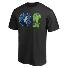 Minnesota Timberwolves Whole New Game Team T-Shirt - Black sale