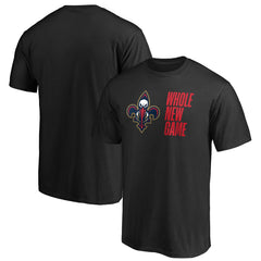 New Orleans Pelicans Whole New Game Team T-Shirt - Black for sale