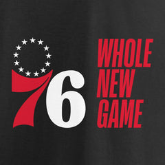Philadelphia 76ers Whole New Game Team T-Shirt - Black cheap