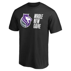 Sacramento Kings Whole New Game Team T-Shirt - Black shop