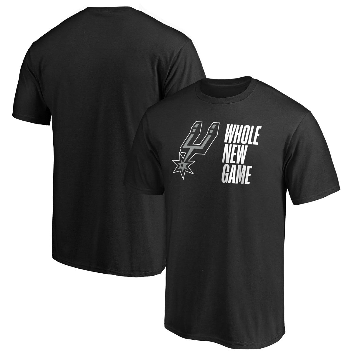 San Antonio Spurs Whole New Game Team T-Shirt - Black on sale