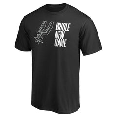 San Antonio Spurs Whole New Game Team T-Shirt - Black on sale