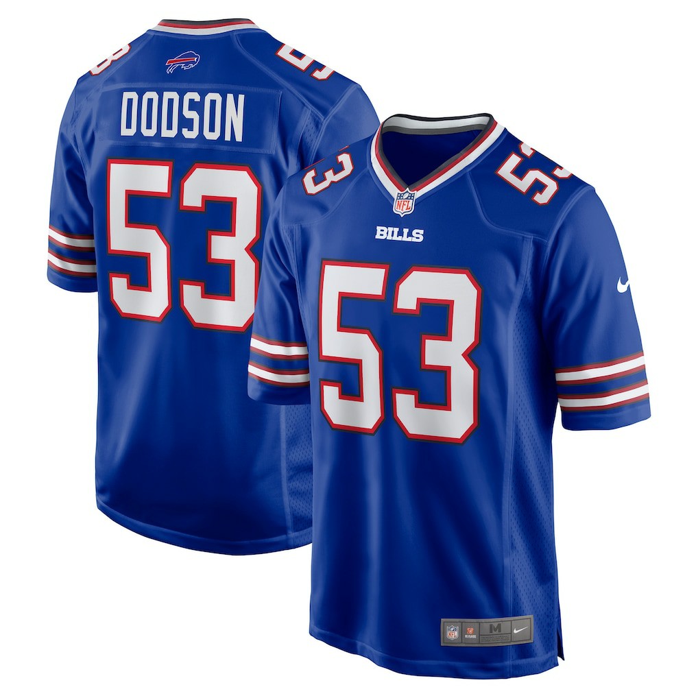 Tyrel Dodson Buffalo Bills Game Player Jersey - Royal | Nike online