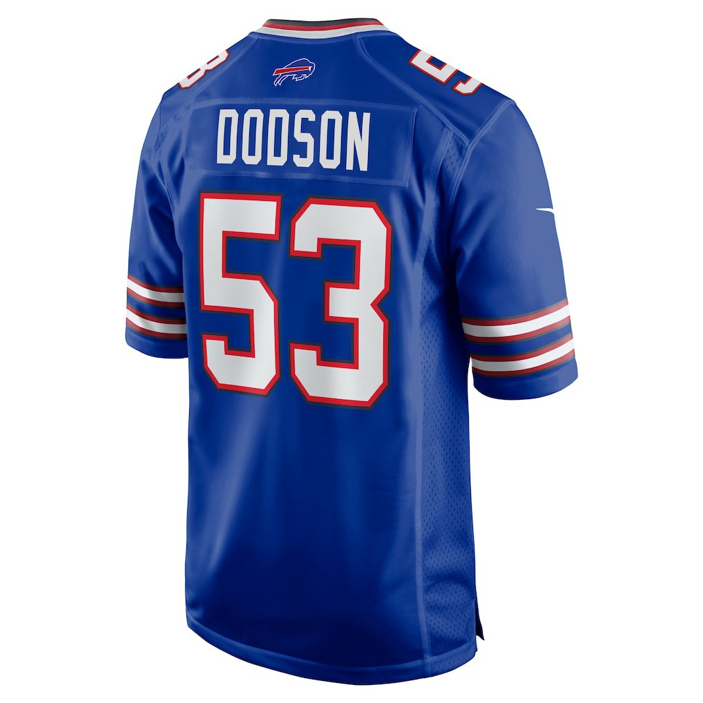 Tyrel Dodson Buffalo Bills Game Player Jersey - Royal | Nike online