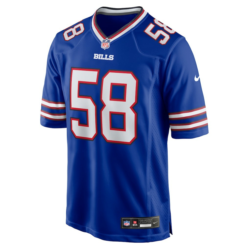 Matt Milano Buffalo Bills Game Player Jersey - Royal | Nike on sale