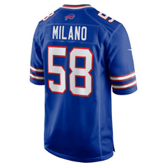 Matt Milano Buffalo Bills Game Player Jersey - Royal | Nike on sale