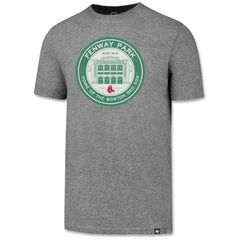Boston Red Sox Fenway Park Coin Logo Slate Grey T-Shirt - Heather Gray | 47 brand