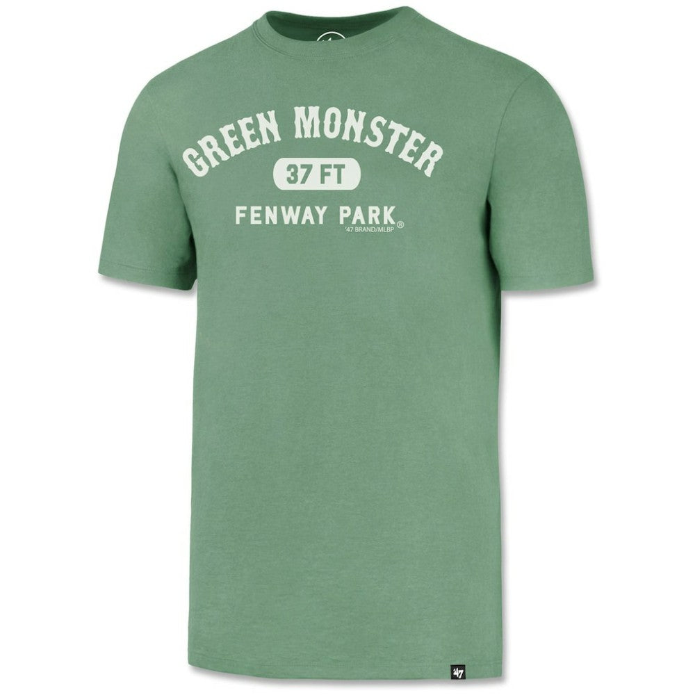 Boston Red Sox Fenway Park Green Monster 37 Feet T-Shirt - Green | 47 brand