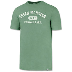 Boston Red Sox Fenway Park Green Monster 37 Feet T-Shirt - Green | 47 brand