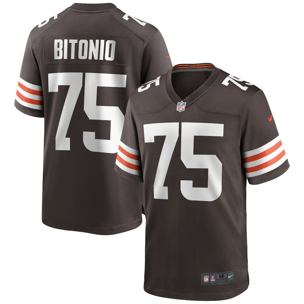 Joel Bitonio Cleveland Browns Game Jersey - Brown | Nike discount
