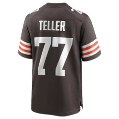 Wyatt Teller Cleveland Browns Game Jersey - Brown | Nike online