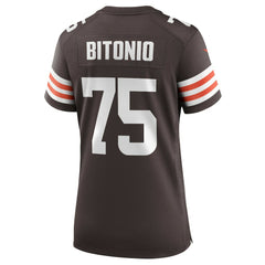 Joel Bitonio Cleveland Browns Women's Game Jersey - Brown | Nike discount