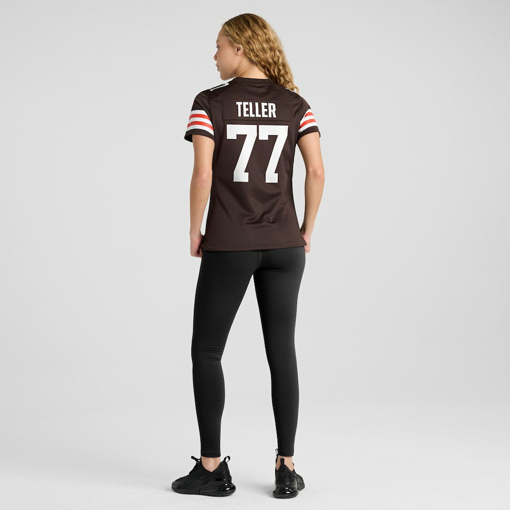 Wyatt Teller Cleveland Browns Women's Game Jersey - Brown | Nike cheap