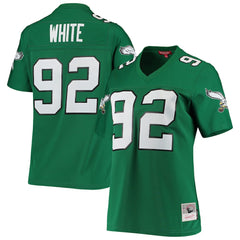 Reggie White Philadelphia Eagles Women's 1990 Legacy Replica Jersey - Kelly Green outlet